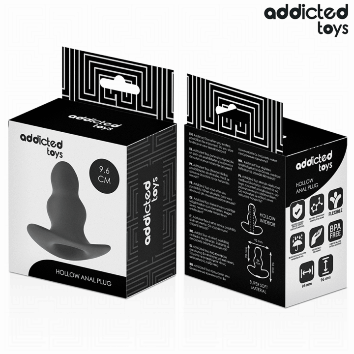 ADDICTED TOYS - PLUG ANAL OCO TAMANHO M 9,6 CM