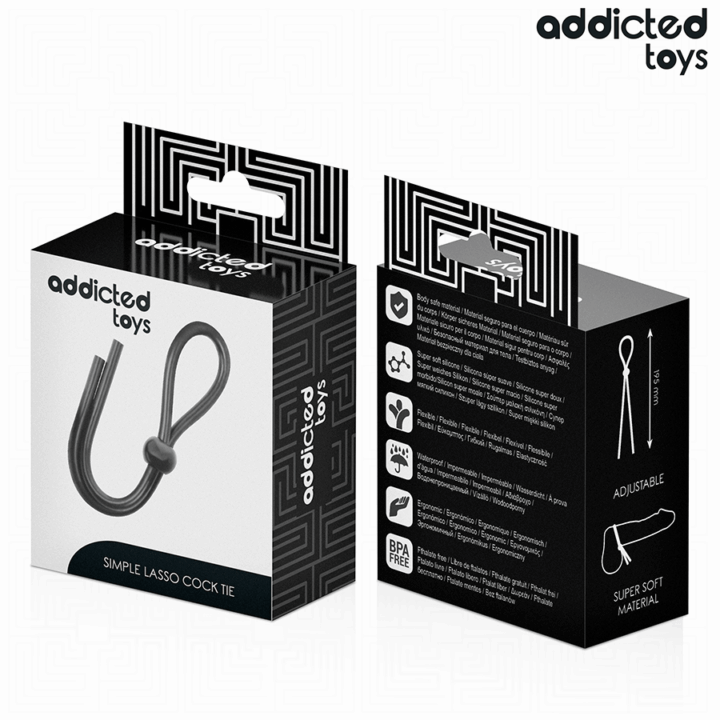 ADDICTED TOYS - CORDA DE SILICONE PARA O PÊNIS DE ALÇA ÚNICA