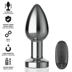 INTENSE-ANAL-TOYS-INTENSE-ANAL-PLUG-10-VIBRATIONS-METAL-WITH-REMOTE-CONTROL-M-1