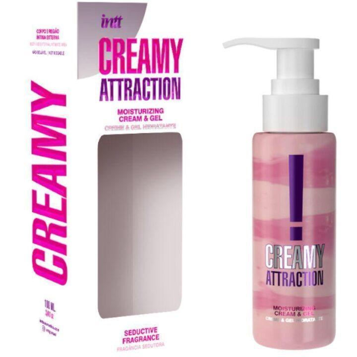 INTT RELEASES - CREME E GEL COM FRAGRÂNCIA AFRODISÍACA 100 ML