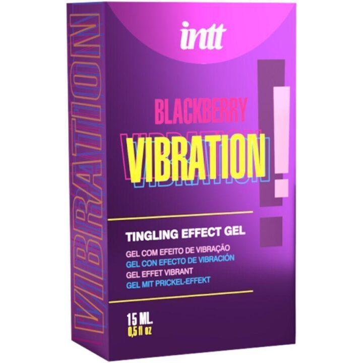 INTT RELEASES - GEL VIBRANTE LÍQUIDO SABOR AMORA 15 ML