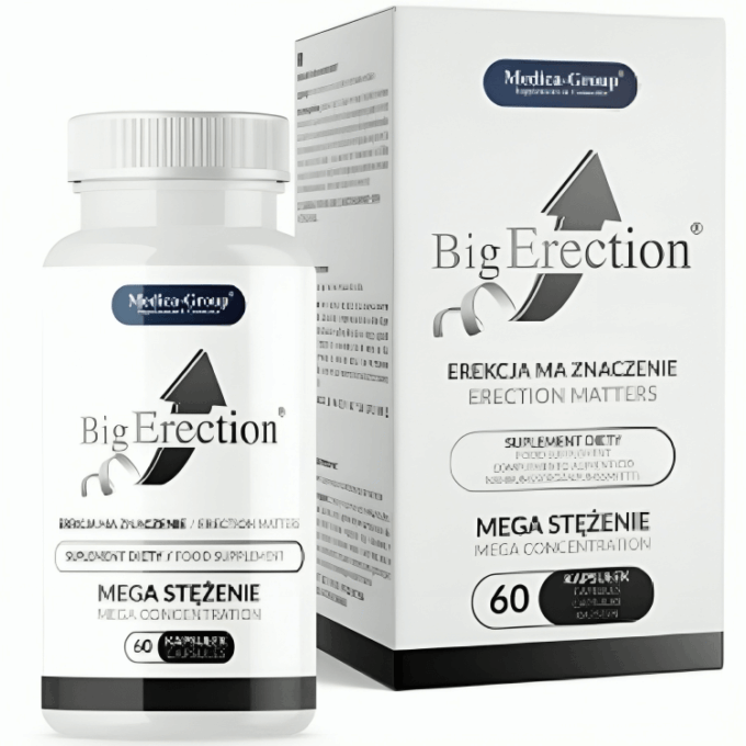 MEDICA GROUP - MELHORADOR DE EREÇÃO PARA HOMENS 60 CÁPSULAS