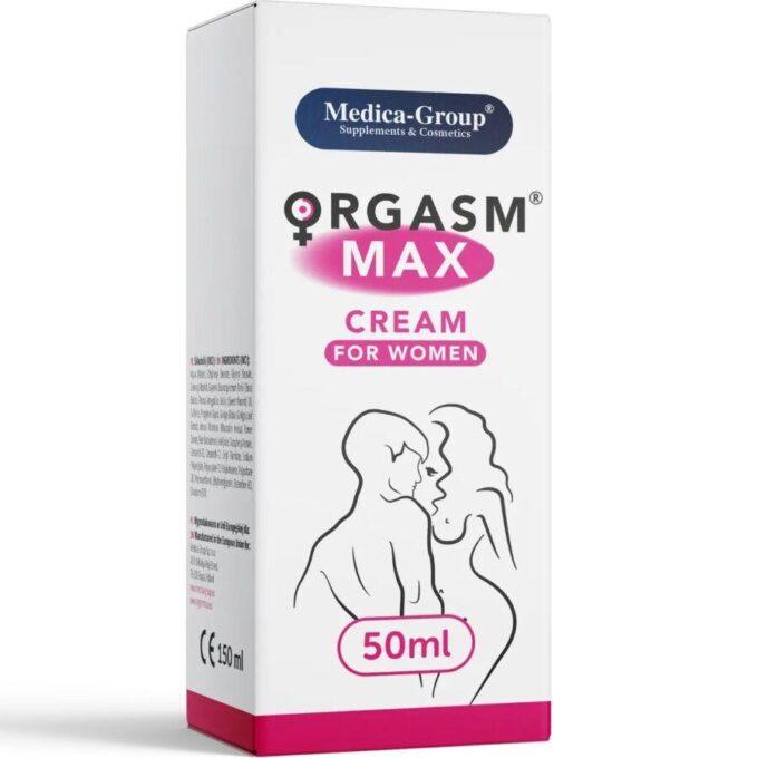 MEDICA GROUP - CREME ÍNTIMO ORGASM MAX PARA MULHERES 50 ML