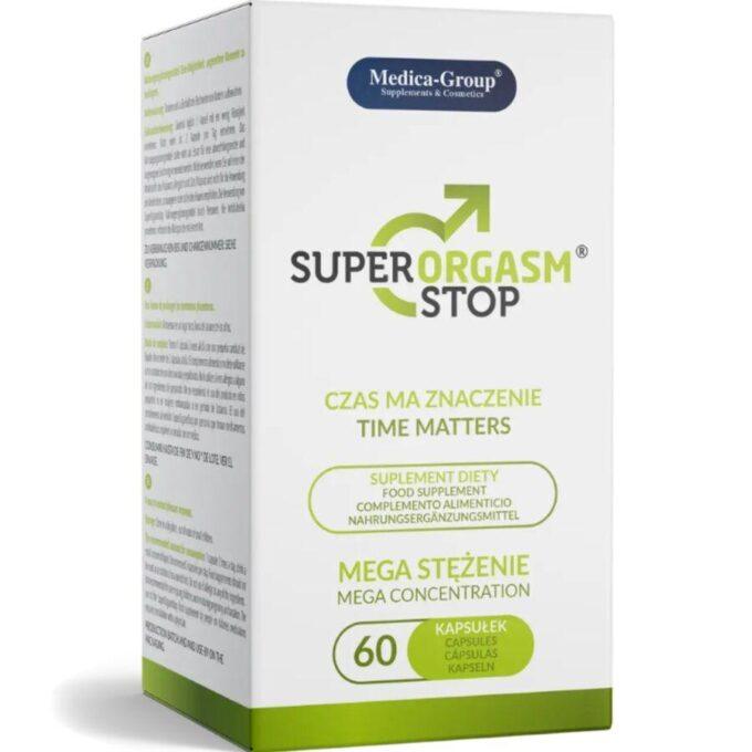 MEDICA GROUP - SUPER ORGASMO PARAR DE RETARDAR PARA HOMENS 60 CÁPSULAS
