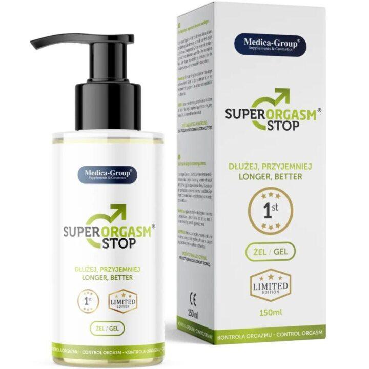 MEDICA GROUP - SUPER ORGASM STOP GEL ÍNTIMO PARA HOMENS 150 ML