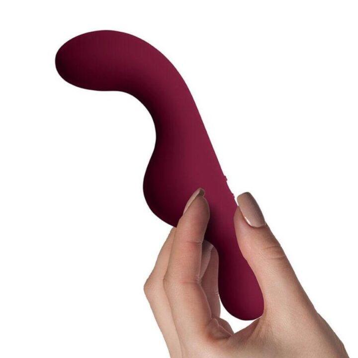 ROCKS-OFF - VIBRADOR PONTO G RUBY GLOW BLUSH VERMELHO