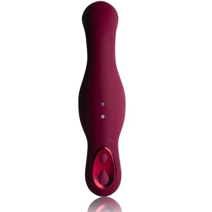 ROCKS-OFF - VIBRADOR PONTO G RUBY GLOW BLUSH VERMELHO