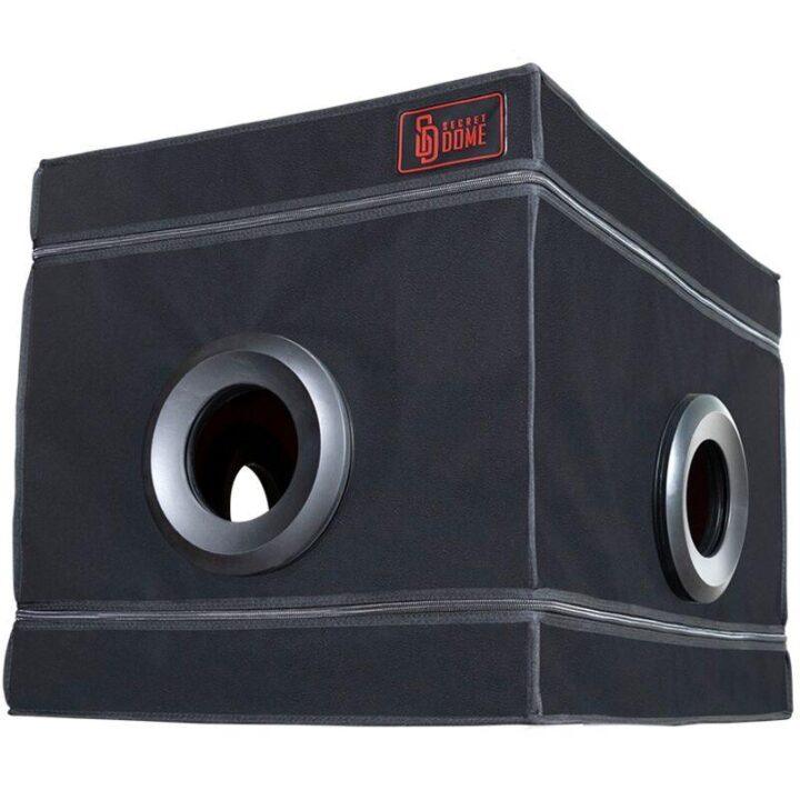 SECRET DOME - KINK CLUB LA NICHE CABIN PRETO E VERMELHO