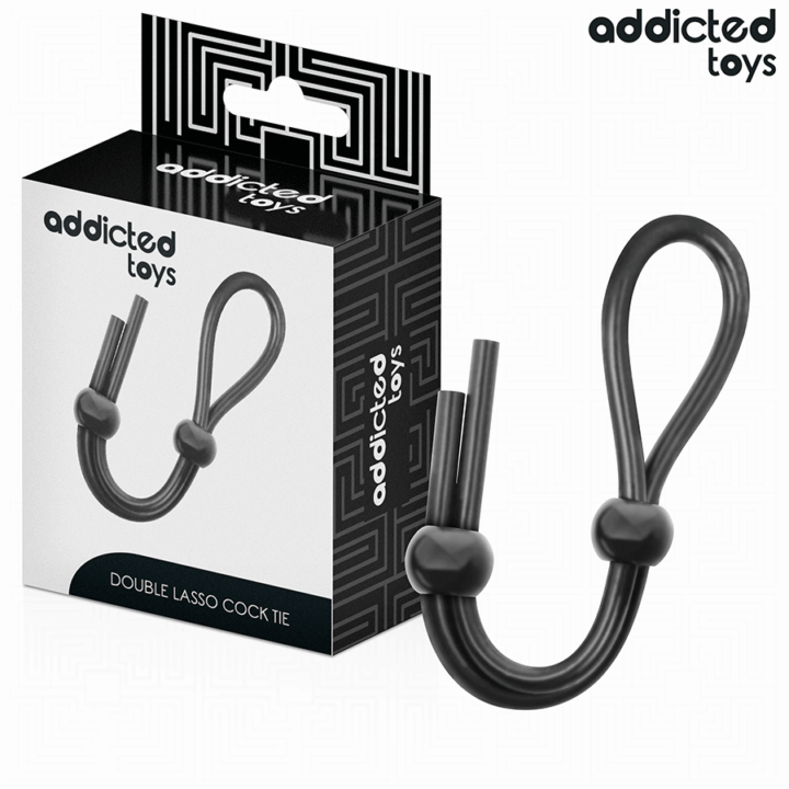 ADDICTED TOYS - CORDA DE SILICONE PARA O PÊNIS DE ALÇA DUPLA