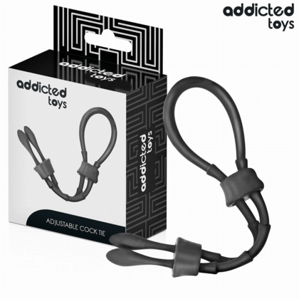 ADDICTED TOYS - CORDA DE SILICONE AJUSTÁVEL PARA O PÊNIS
