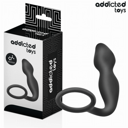 ADDICTED TOYS - PLUG ANAL COM ANEL MODELO 2