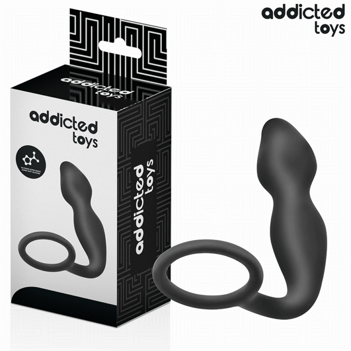 ADDICTED TOYS - PLUG ANAL COM ANEL MODELO 2