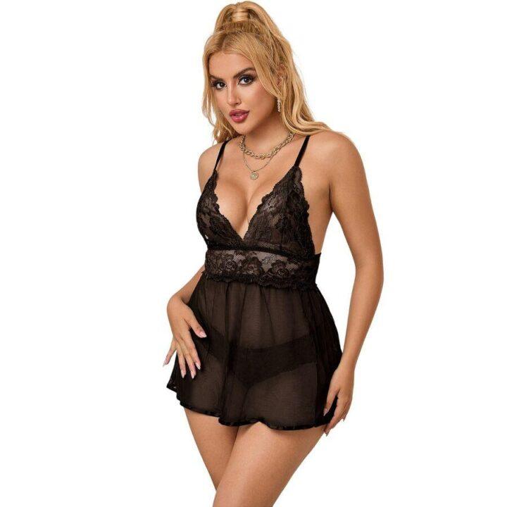 SUBBLIME - BABYDOLL RENDA DE PEITO L / XL