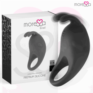 MORESSA - BRAD PREMIUM SILICONE RECARREGVEL PRETO