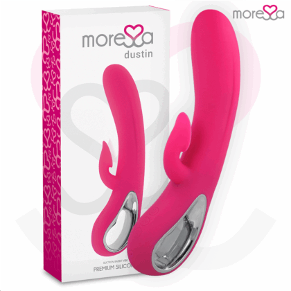 MORESSA - DUSTIN SUCÇÃO CLITÓRICA E VIBRAÇÃO PODEROSA SILICONE PREMIUM RECARREGÁVEL