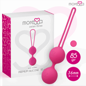 MORESSA - OSIAN TRÊS SILICONE PREMIUM ROSA