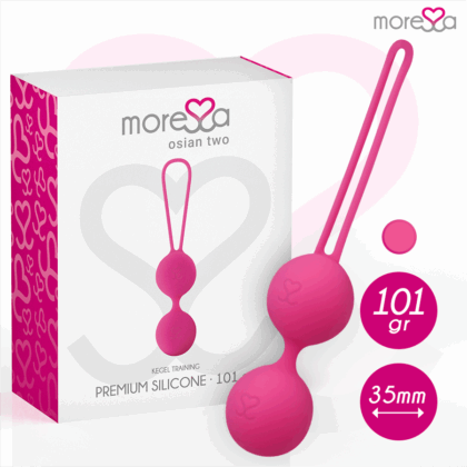 MORESSA - OSIAN DOIS SILICONE PREMIUM ROSA