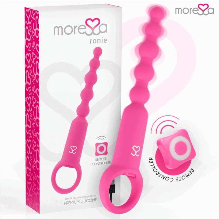 MORESSA - RONIE CONTROLE REMOTO PRAZER ANAL ROSA