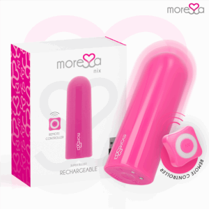 MORESSA - NIX VIBRADOR CONTROLE REMOTO ROSA