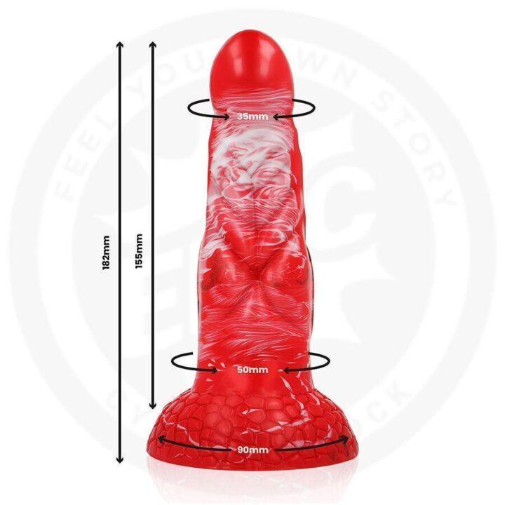 ÉPICO - DILDO AGNIS CRIMSON FIRE