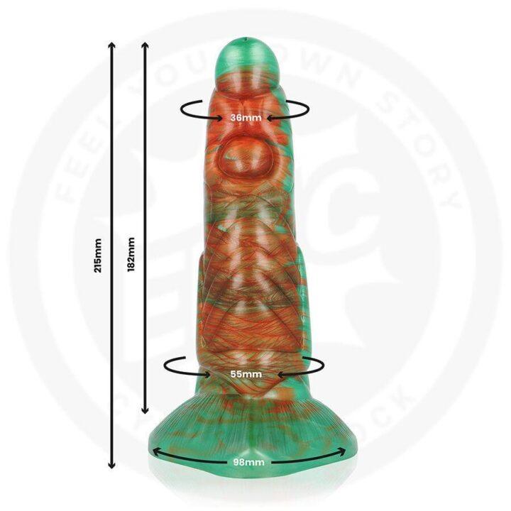 ÉPIC - DILDO TIRYON VERDE FLASH