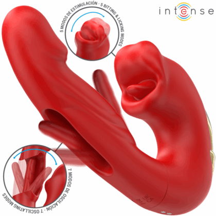 INTENSE-FUN-INTENSE-NATHY-DOUBLE-VIBRATOR-WITH-MULTIFUNCTION-STIMULATING-MOUTH-RED-1