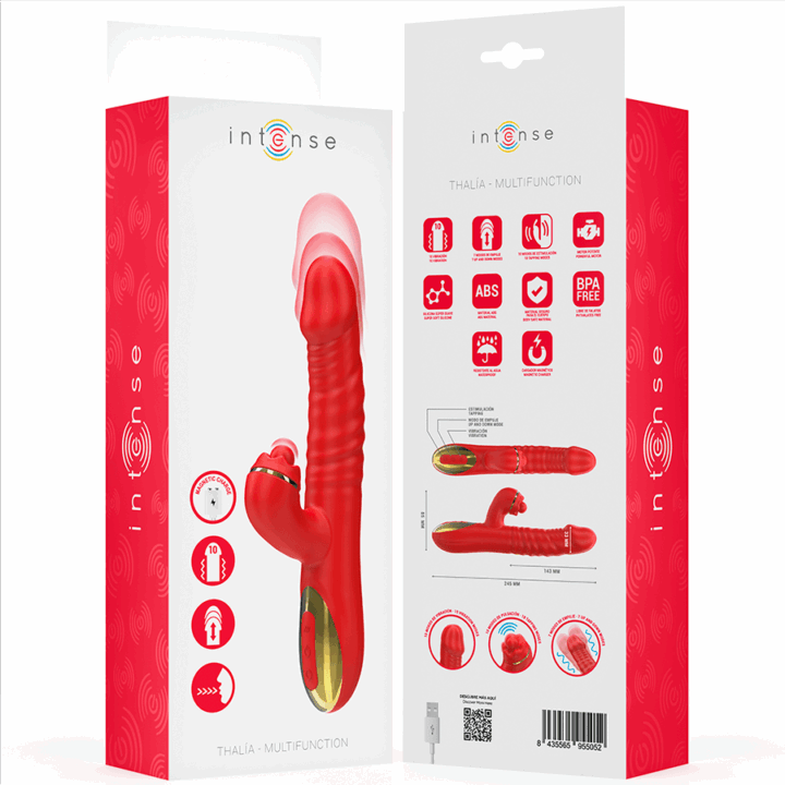 INTENSE - THALIA VIBRATION & THRUST & TAPPING VERMELHO