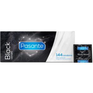 PASANTE-PASANTE-BLACK-VELVET-CONDOMS-BOX-144-UNITS-1