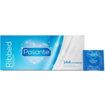 PASANTE-PASANTE-RIBBED-PASSION-CONDOMS-BOX-144-UNITS-1