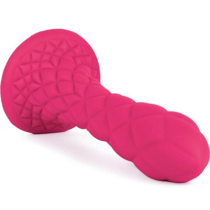 SILEXD - DREAMY DILDO FANTASY SILICONE LÍQUIDO TERMORATIVO FÚCSIA 18,5 CM