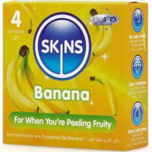 SKINS-SKINS-BANANA-PREMIUM-CONDOMS-PACK-4-1