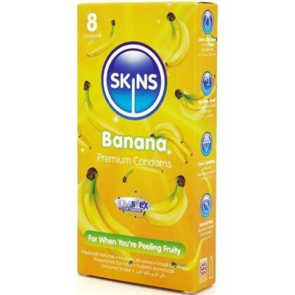 SKINS-SKINS-BANANA-PREMIUM-CONDOMS-PACK-8-1