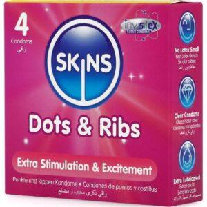 SKINS-SKINS-DOTS-RIBS-PREMIUM-CONDOMS-PACK-4-1