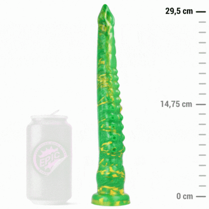 EPIC - DILDO HYLOS VERDE FLASH