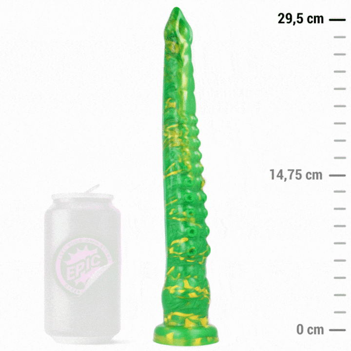 EPIC - DILDO HYLOS VERDE FLASH