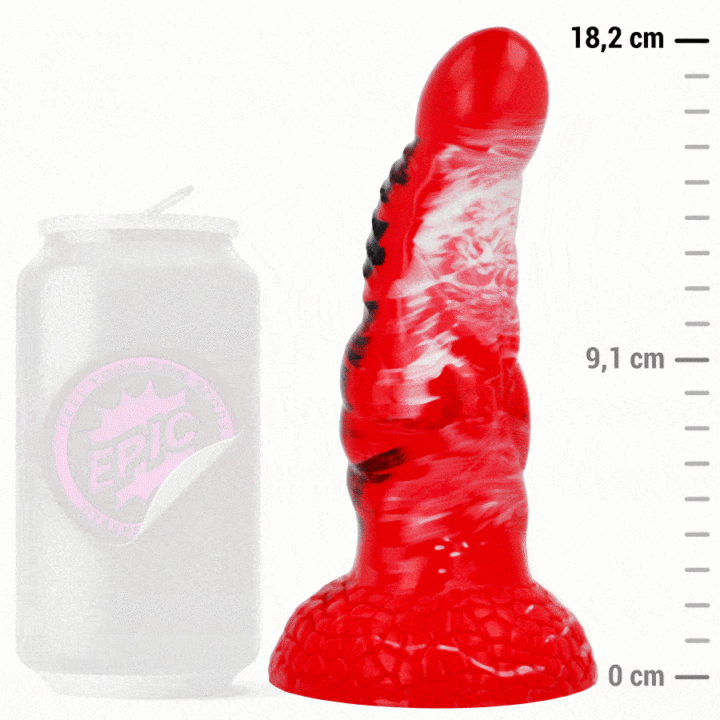 ÉPICO - DILDO AGNIS CRIMSON FIRE
