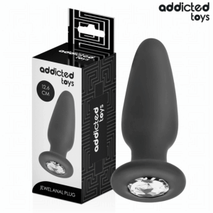 ADDICTED TOYS - PLUG ANAL COM JOIA TAMANHO L 12,6 CM