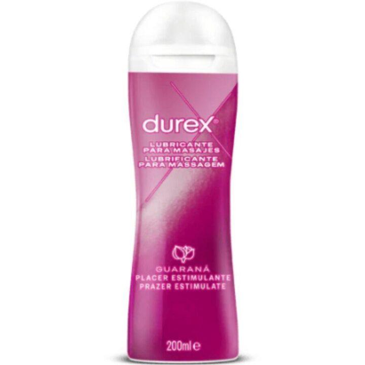 DUREX - GEL LUBRIFICANTE DE MASSAGEM ESTIMULANTE DE GUARANÁ 200 ML