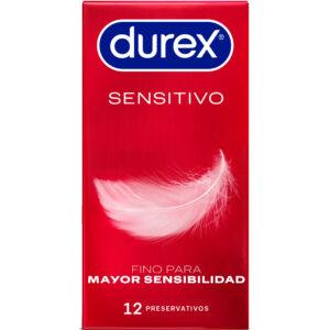 DUREX - PRESERVATIVOS SENSITIVE 12 UNIDADES
