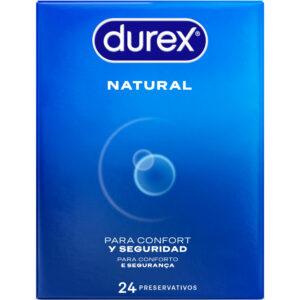 DUREX - PRESERVATIVOS NATURAIS 24 UNIDADES