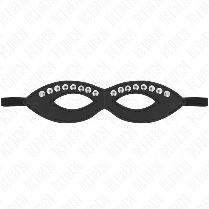KINK - MÁSCARA DE OLHOS COM MINI REBITES MODELO 1 20,5 x 5,5 CM