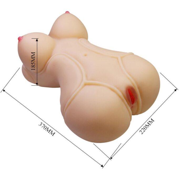 CRAZY BULL - DIANA TRONCO FEMININO REALISTA VAGINA E ANAL 5 KG