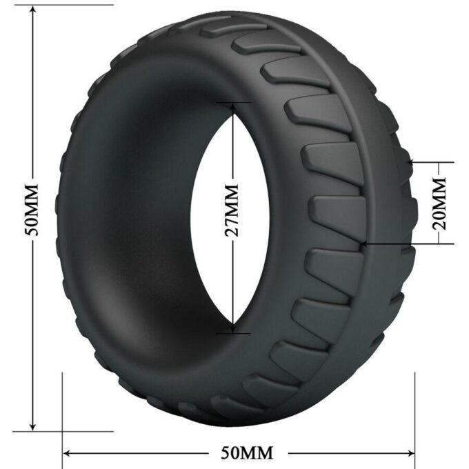 CRAZY BULL - ANEL DE SILICONE DILSON MODELO 3