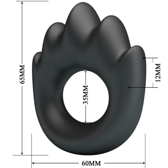 CRAZY BULL - ANEL DE SILICONE HABERT MODELO 13