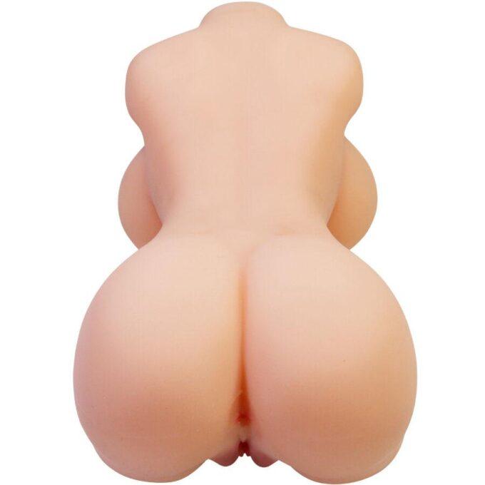 CRAZY BULL - HETTY TRONCO FEMININO REALISTA VAGINA E ANAL 1,9 KG