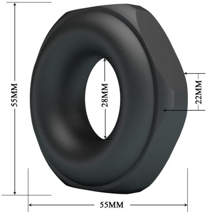CRAZY BULL - ANEL DE SILICONE JARVIUS MODELO 14
