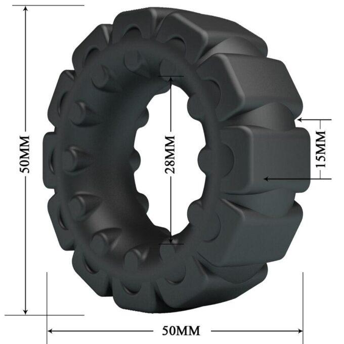 CRAZY BULL - ANEL DE SILICONE LAIDEN MODELO 5