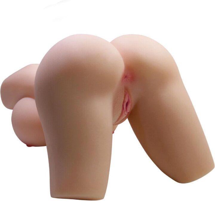 CRAZY BULL - LILY TRONCO FEMININO REALISTA VAGINA E ANAL 4 KG