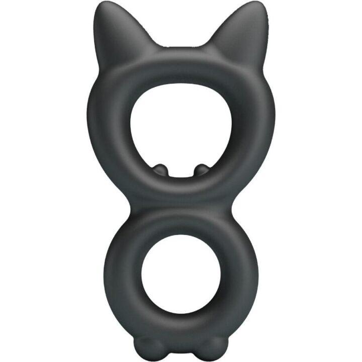 CRAZY BULL - ANEL DUPLO DE SILICONE TORAN MODELO 20