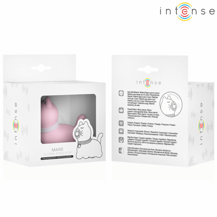 INTENSE - MARIE PINK EFEITO DE PULSAÇÃO ESTIMULADOR DE LÍNGUA